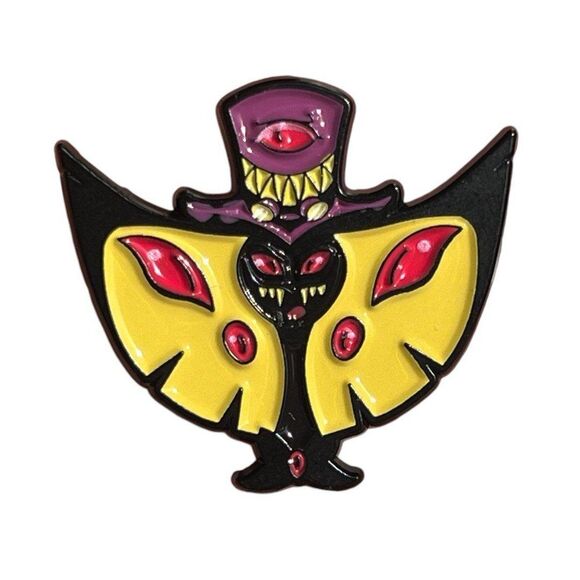 Hazbin Hotel Sir Pentious and Egg Minion Enamel Pin Set - Picture 6 of 6